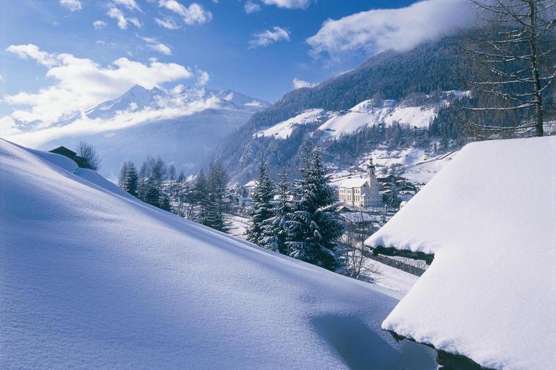 Ferienhaus Gipfelblick Neustift im Stubaital Esterno foto